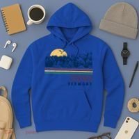 Stowe Vermont Hiking Skiing Retro Cool Gift Hoodie thumb 3