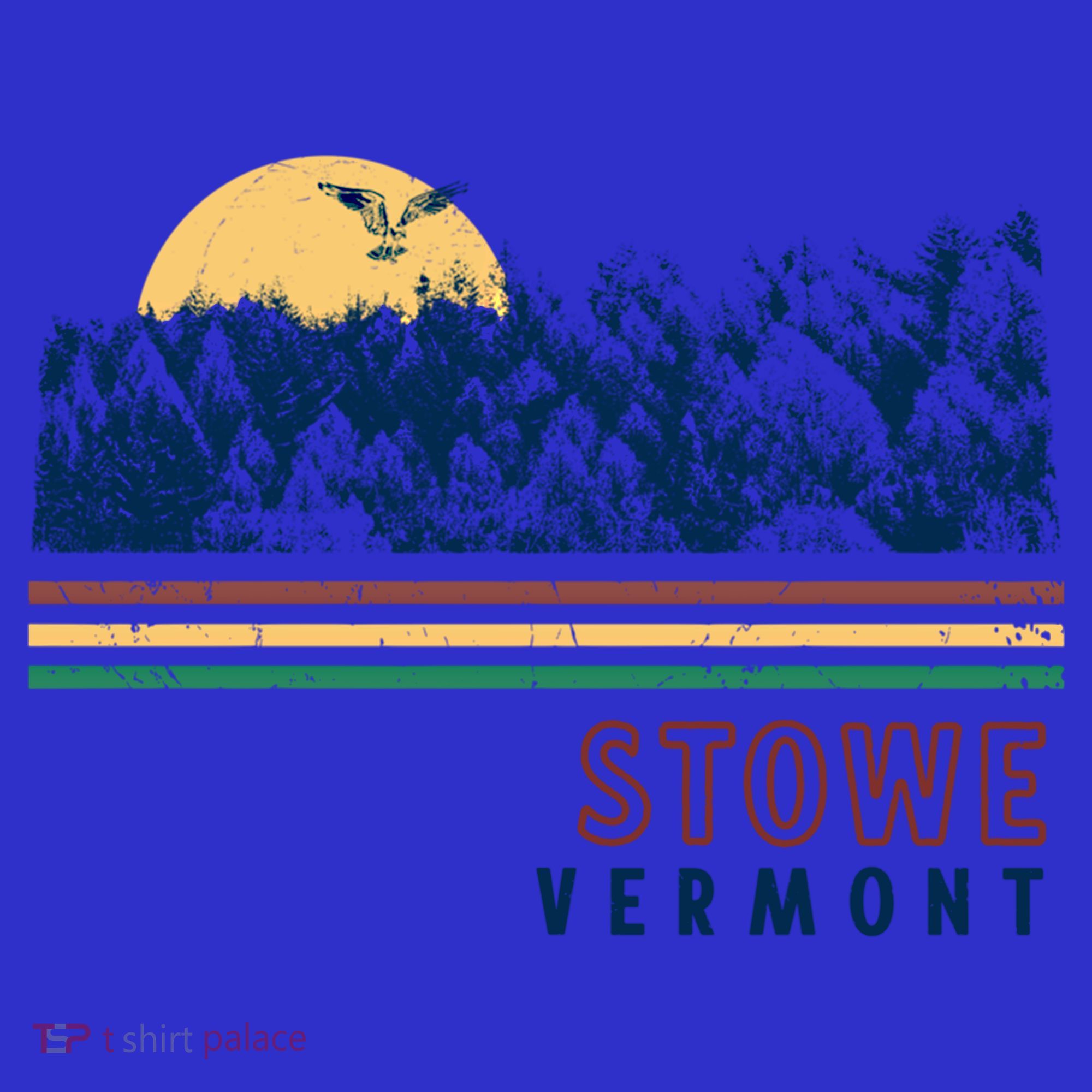 Stowe Vermont Hiking Skiing Retro Cool Gift Baby Bodysuit