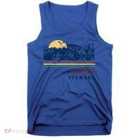 Stowe Vermont Hiking Skiing Retro Cool Gift Tank Top thumb 0