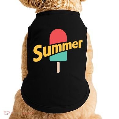 Summer Vacation Ice Cream Popsicle Doggie Tank