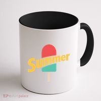 Summer Vacation Ice Cream Popsicle Coffee Mug thumb 1