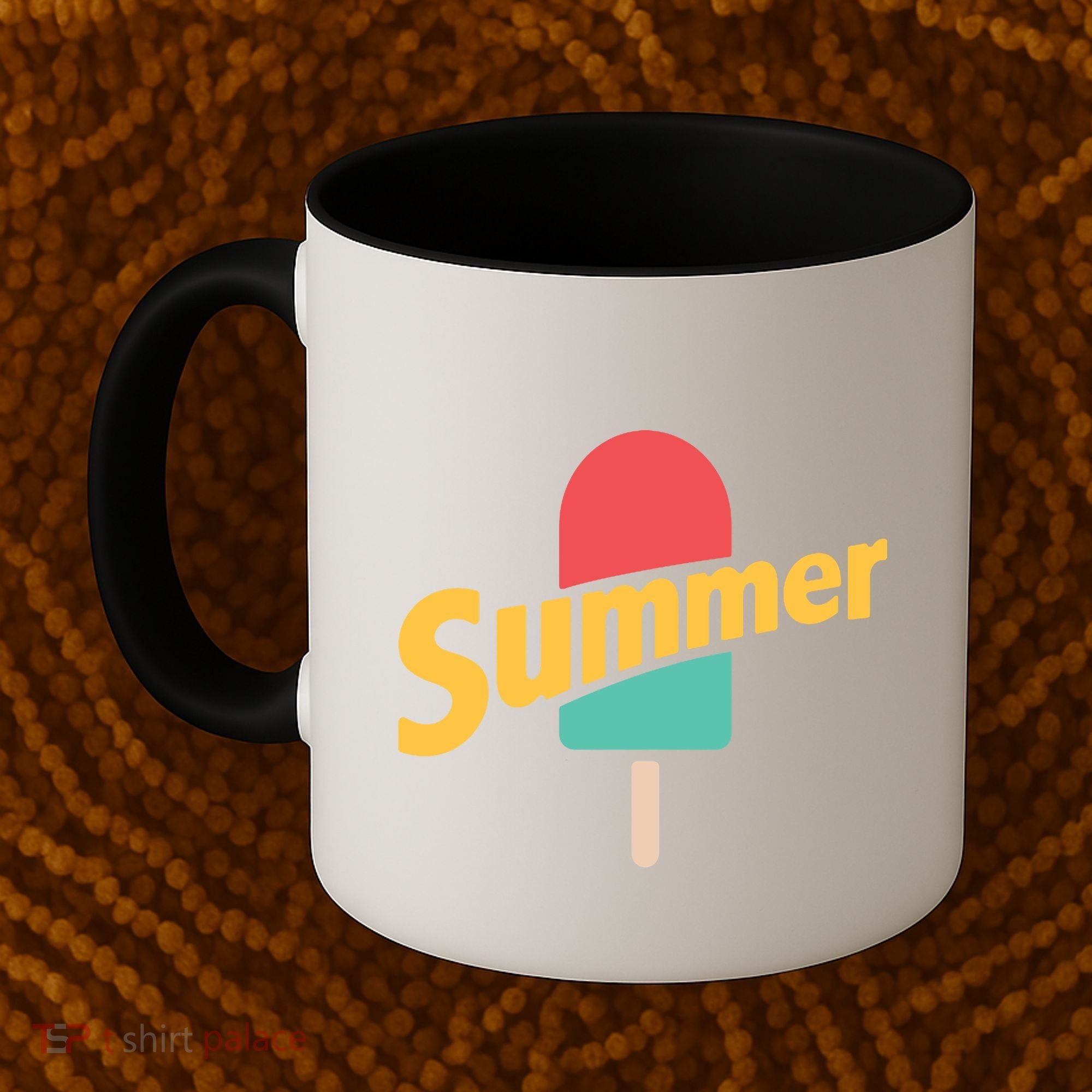 Summer Vacation Ice Cream Popsicle Coffee Mug
