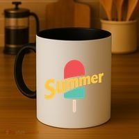 Summer Vacation Ice Cream Popsicle Coffee Mug thumb 4