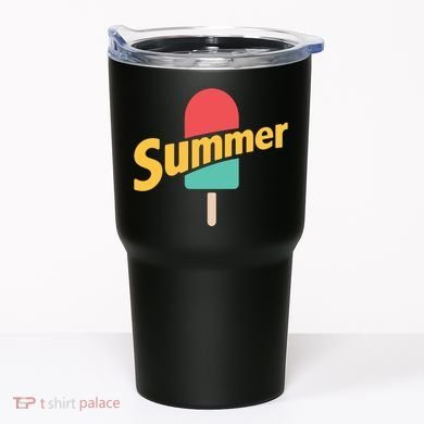 Summer Vacation Ice Cream Popsicle Tumbler