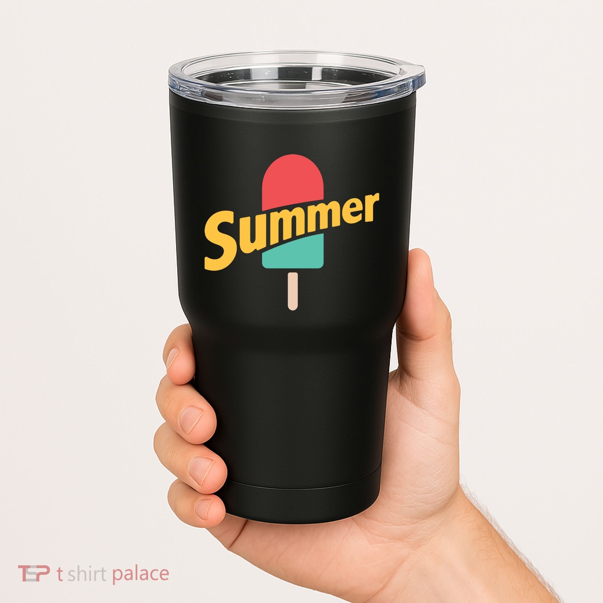 Summer Vacation Ice Cream Popsicle Tumbler