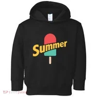 Summer Vacation Ice Cream Popsicle Toddler Hoodie thumb 0