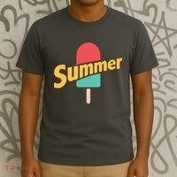 Summer Vacation Ice Cream Popsicle T-Shirt thumb 3
