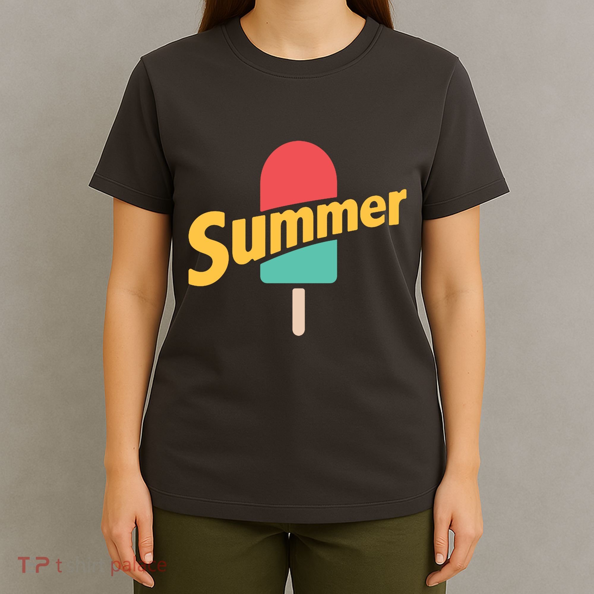 Summer Vacation Ice Cream Popsicle T-Shirt