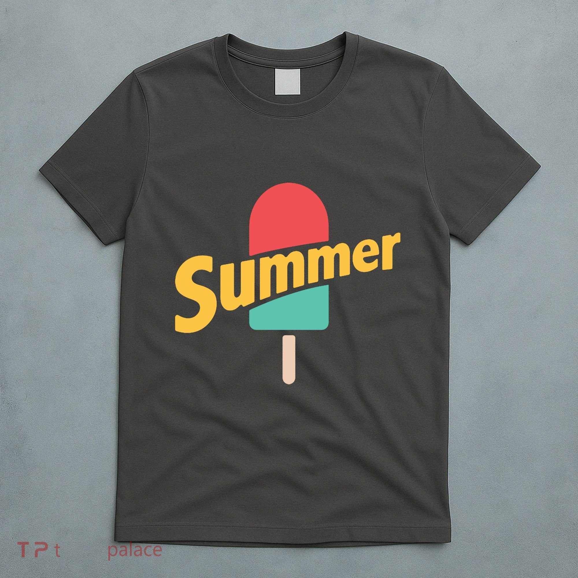 Summer Vacation Ice Cream Popsicle T-Shirt