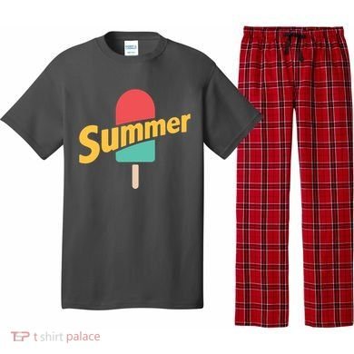Summer Vacation Ice Cream Popsicle Pajama Set