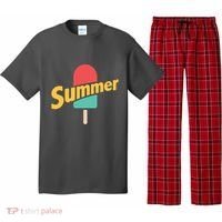 Summer Vacation Ice Cream Popsicle Pajama Set thumb 0