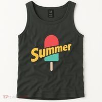 Summer Vacation Ice Cream Popsicle Tank Top thumb 2