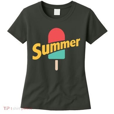 Summer Vacation Ice Cream Popsicle Women's T-Shirt