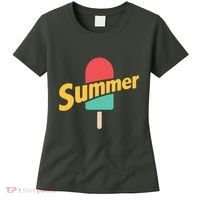 Summer Vacation Ice Cream Popsicle Women's T-Shirt thumb 0