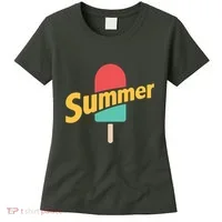 Summer Vacation Ice Cream Popsicle Women's T-Shirt thumb 0