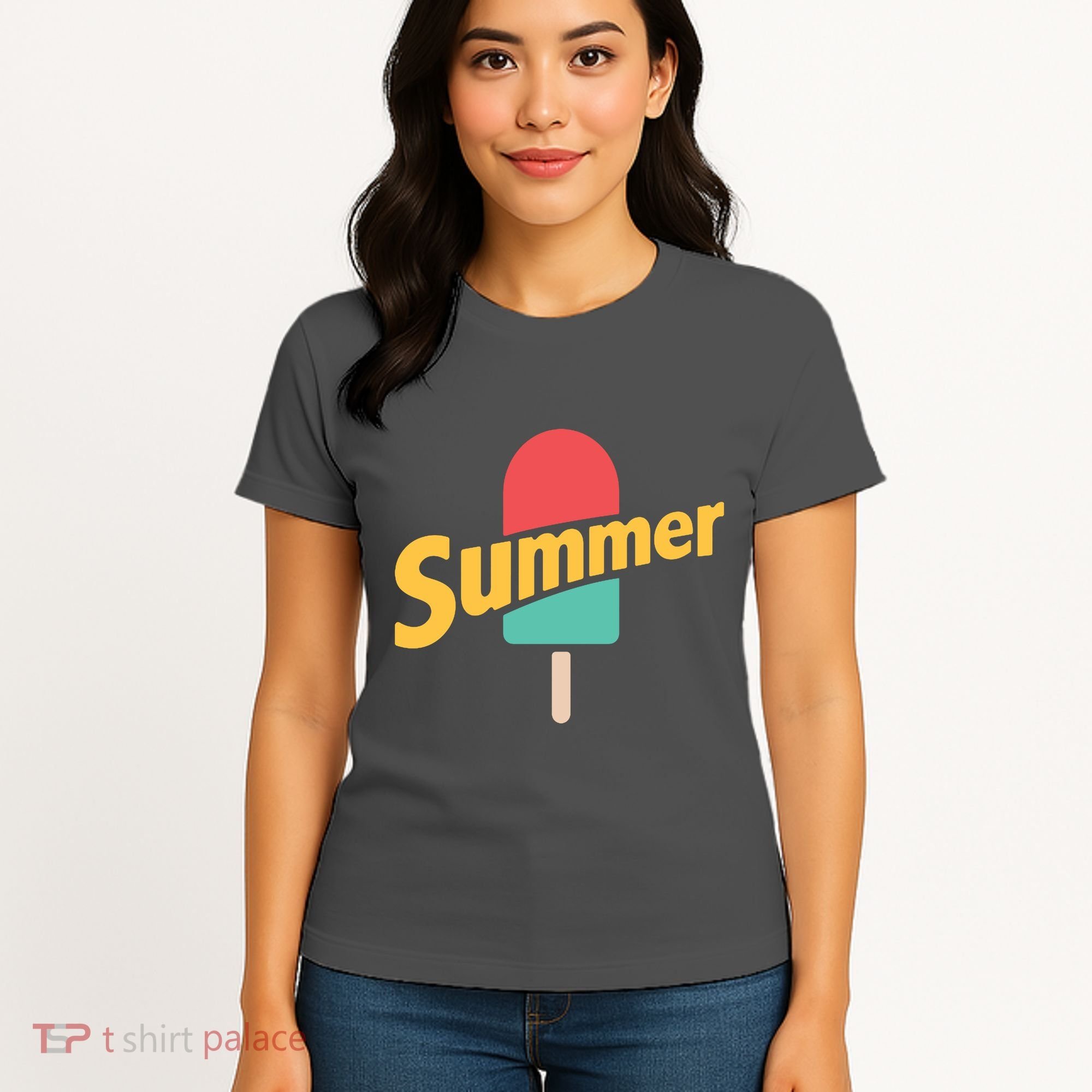 Summer Vacation Ice Cream Popsicle Women's T-Shirt