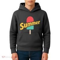 Summer Vacation Ice Cream Popsicle Kids Hoodie thumb 4