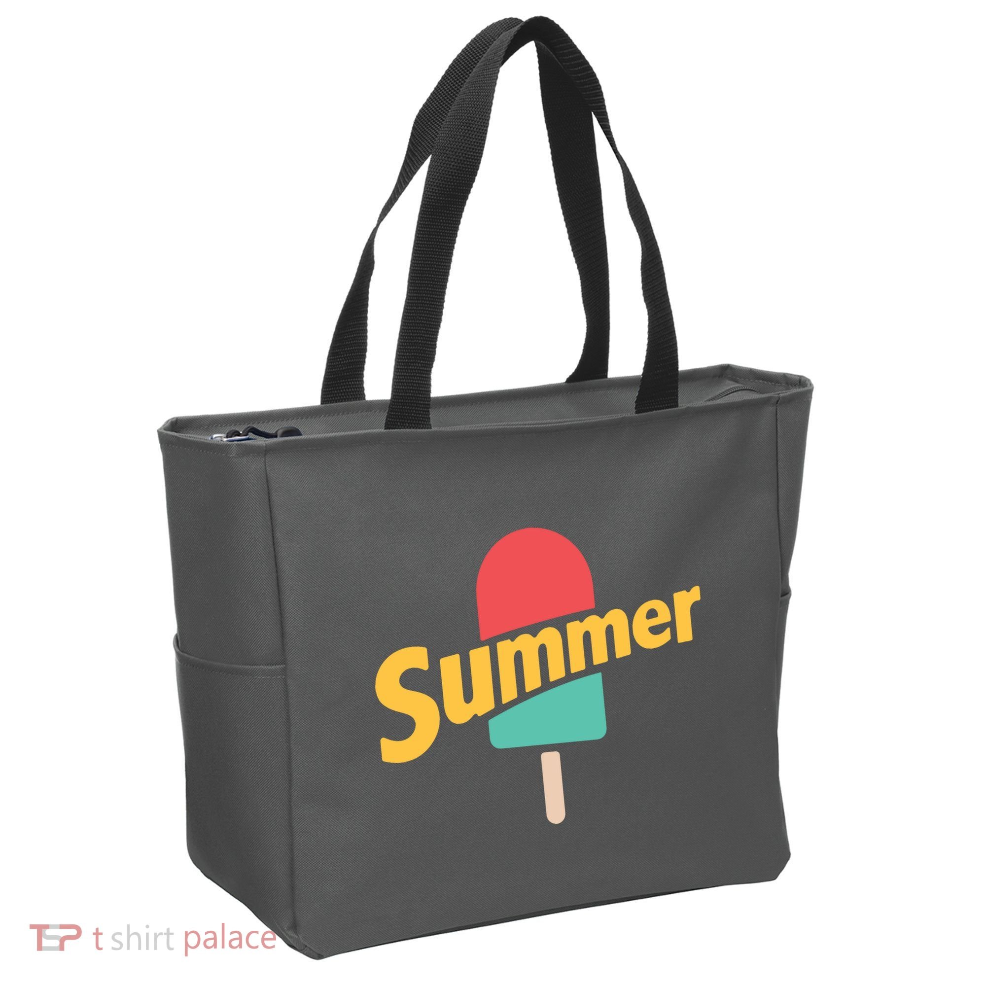 Summer Vacation Ice Cream Popsicle Tote Bag