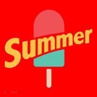 Summer Vacation Ice Cream Popsicle Santa Hat thumb 1