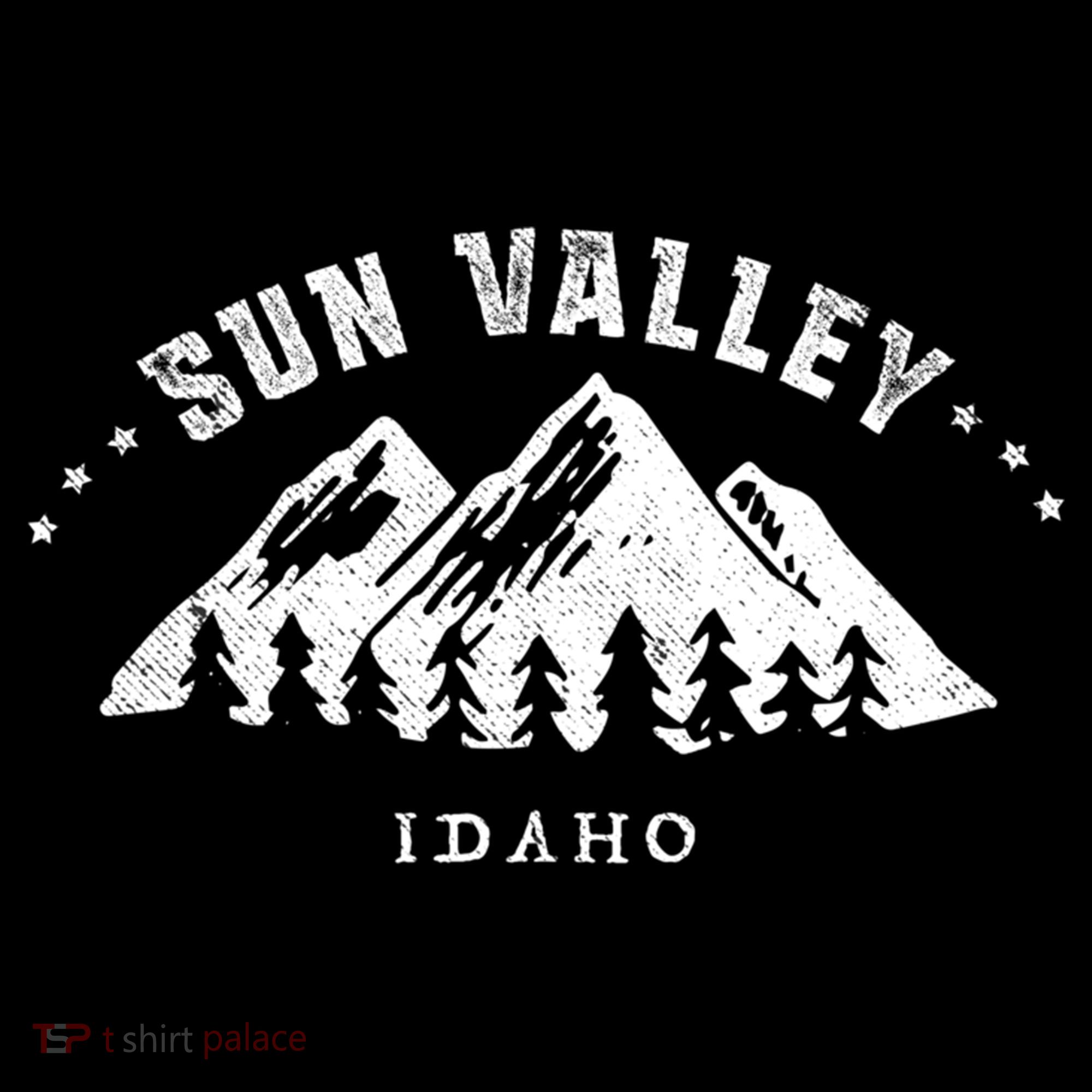 Sun Valley Idaho Outdoors Adventure Mountain Graphic Gift Women's Hoodie