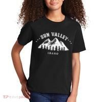 Sun Valley Idaho Outdoors Adventure Mountain Graphic Gift Kids T-Shirt thumb 2