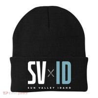 Sun Valley Idaho Graphic Ski Gift Beanie thumb 0