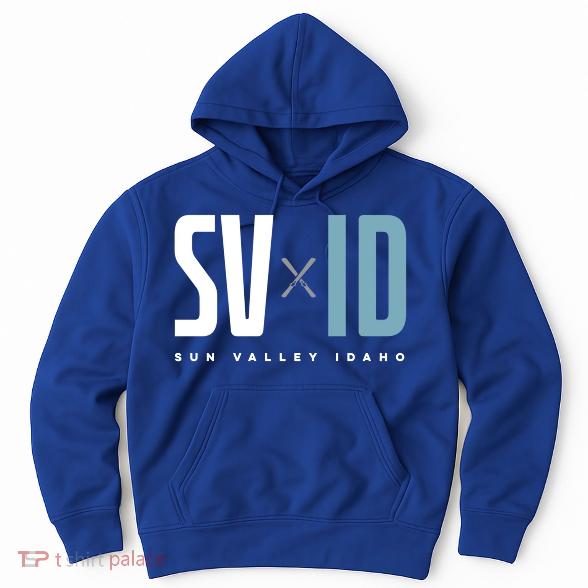 Sun Valley Idaho Graphic Ski Gift Hoodie