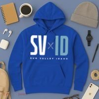 Sun Valley Idaho Graphic Ski Gift Hoodie thumb 3