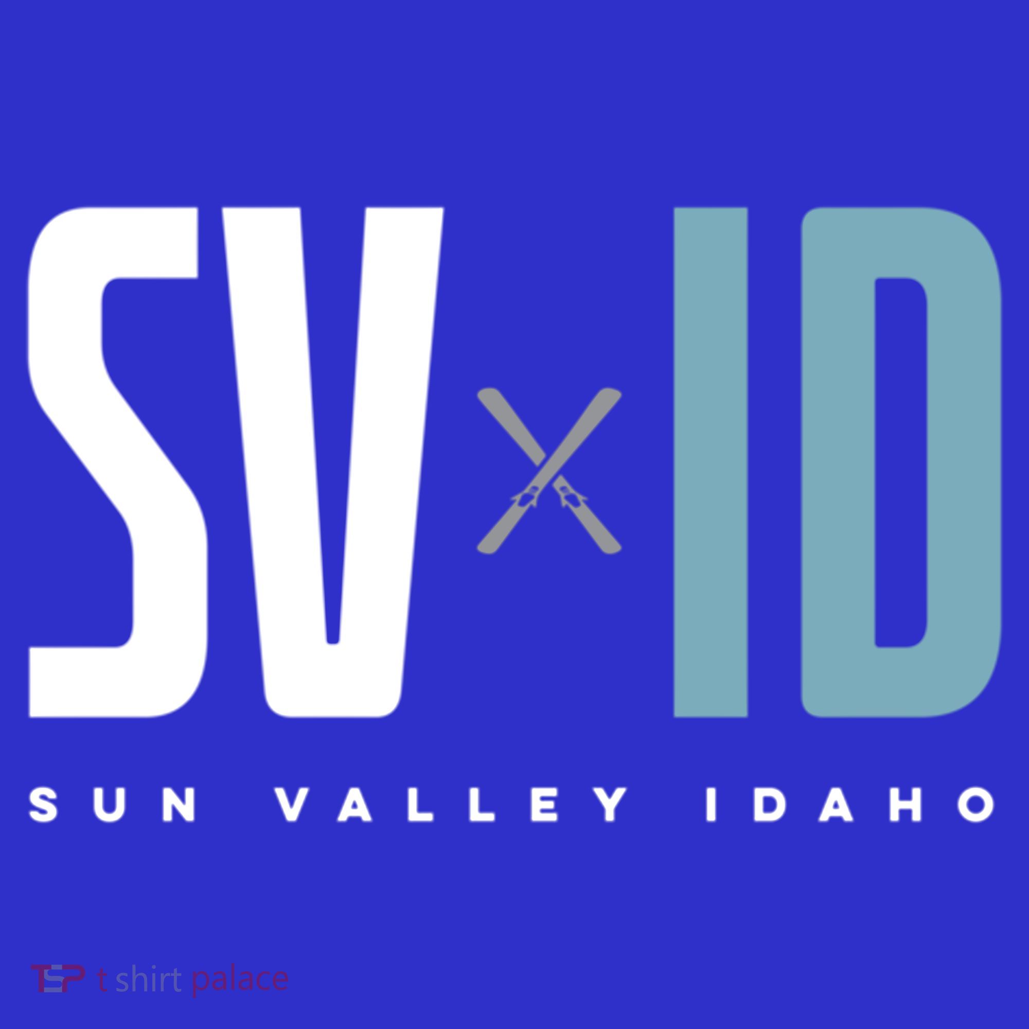 Sun Valley Idaho Graphic Ski Gift Hoodie