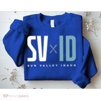 Sun Valley Idaho Graphic Ski Gift Sweatshirt thumb 2