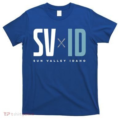 Sun Valley Idaho Graphic Ski Gift T-Shirt