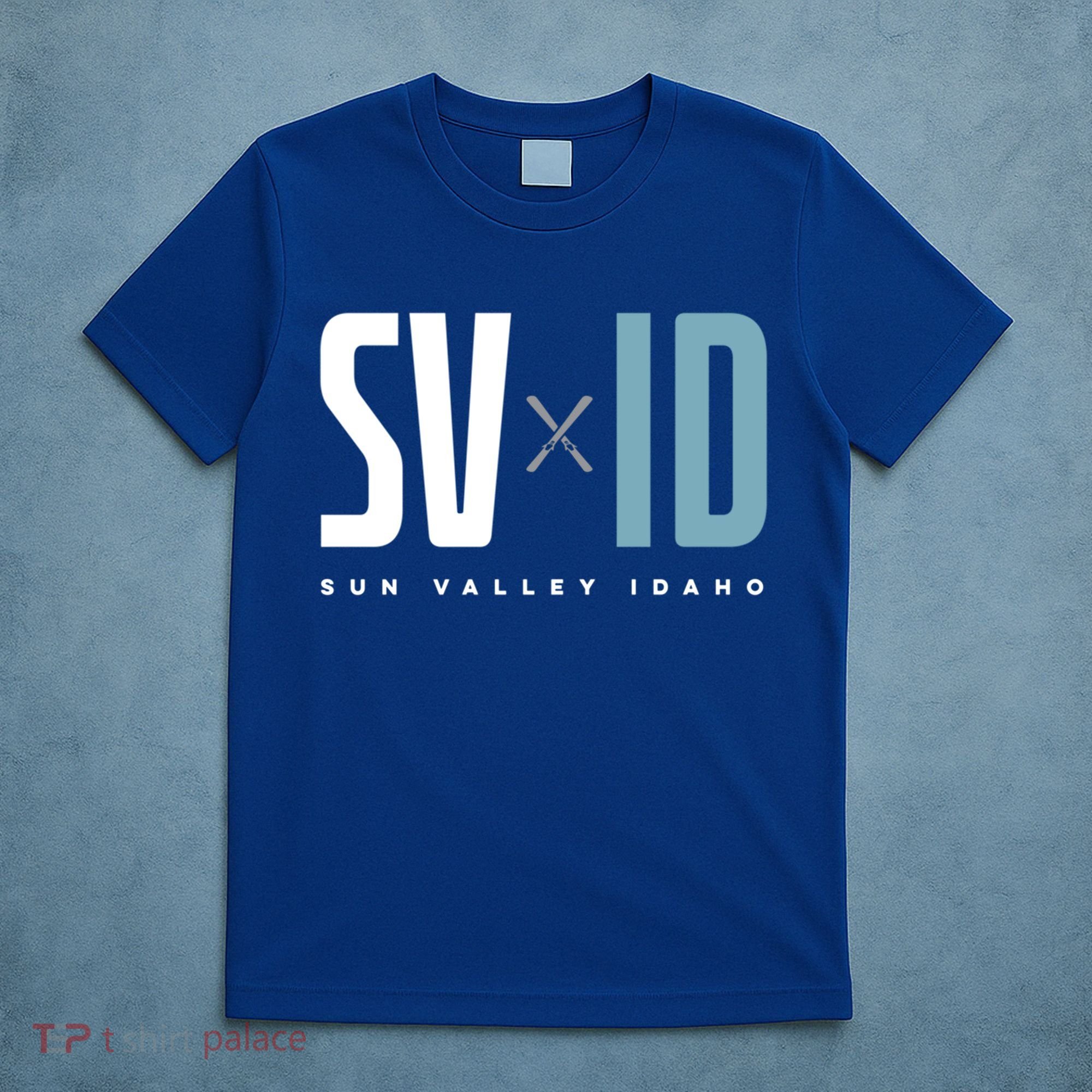 Sun Valley Idaho Graphic Ski Gift T-Shirt
