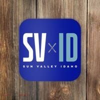 Sun Valley Idaho Graphic Ski Gift Coaster thumb 0