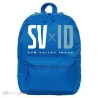 Sun Valley Idaho Graphic Ski Gift 16 in Basic Backpack thumb 0