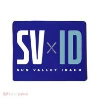 Sun Valley Idaho Graphic Ski Gift Mousepad thumb 0