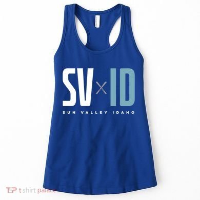 Sun Valley Idaho Graphic Ski Gift Women's Tank Top