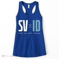 Sun Valley Idaho Graphic Ski Gift Women's Tank Top thumb 0