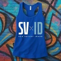 Sun Valley Idaho Graphic Ski Gift Women's Tank Top thumb 3