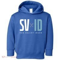 Sun Valley Idaho Graphic Ski Gift Toddler Hoodie thumb 0