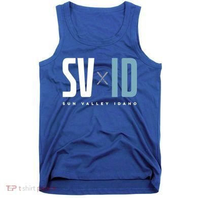 Sun Valley Idaho Graphic Ski Gift Tank Top