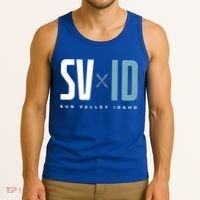 Sun Valley Idaho Graphic Ski Gift Tank Top thumb 3