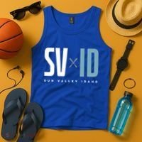 Sun Valley Idaho Graphic Ski Gift Tank Top thumb 4