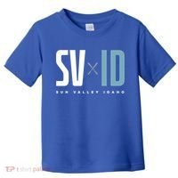 Sun Valley Idaho Graphic Ski Gift Toddler T-Shirt thumb 0