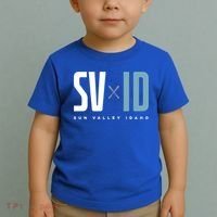 Sun Valley Idaho Graphic Ski Gift Toddler T-Shirt thumb 2