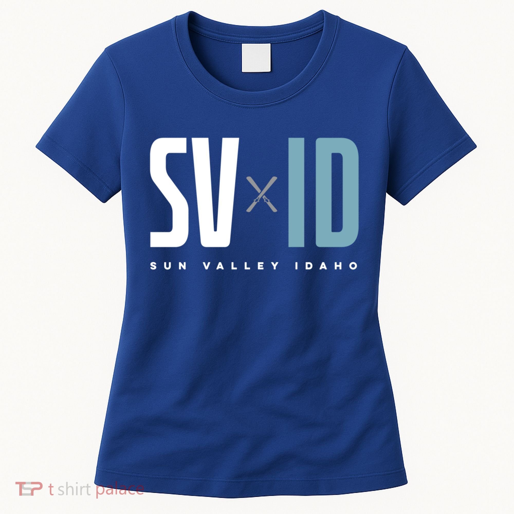 Sun Valley Idaho Graphic Ski Gift Women's T-Shirt