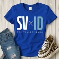 Sun Valley Idaho Graphic Ski Gift Women's T-Shirt thumb 3