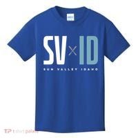 Sun Valley Idaho Graphic Ski Gift Kids T-Shirt thumb 0