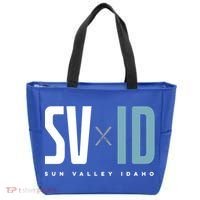 Sun Valley Idaho Graphic Ski Gift Tote Bag thumb 0