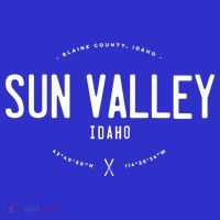 Sun Valley Idaho Graphic Distressed Vintage Ski Gift T-Shirt thumb 7