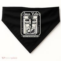 Sous Vide IM Really Into Precision Cooking Molecular Gastro USA-Made Doggie Bandana thumb 0